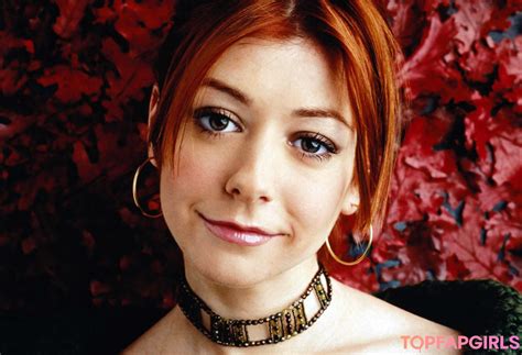 alyson hannigan naked|Alyson Hannigan Nude in LEAKED Porn Video